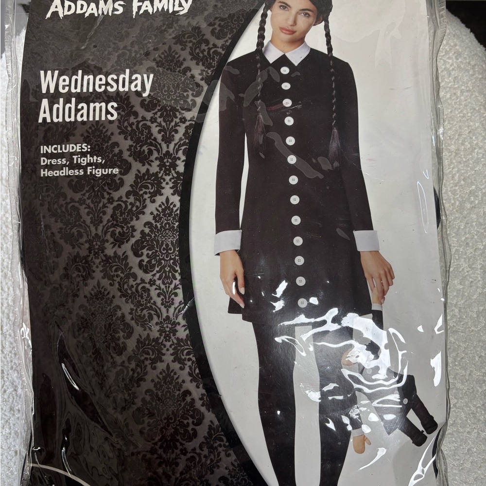 Wednesday Addams Adult Costume - Black